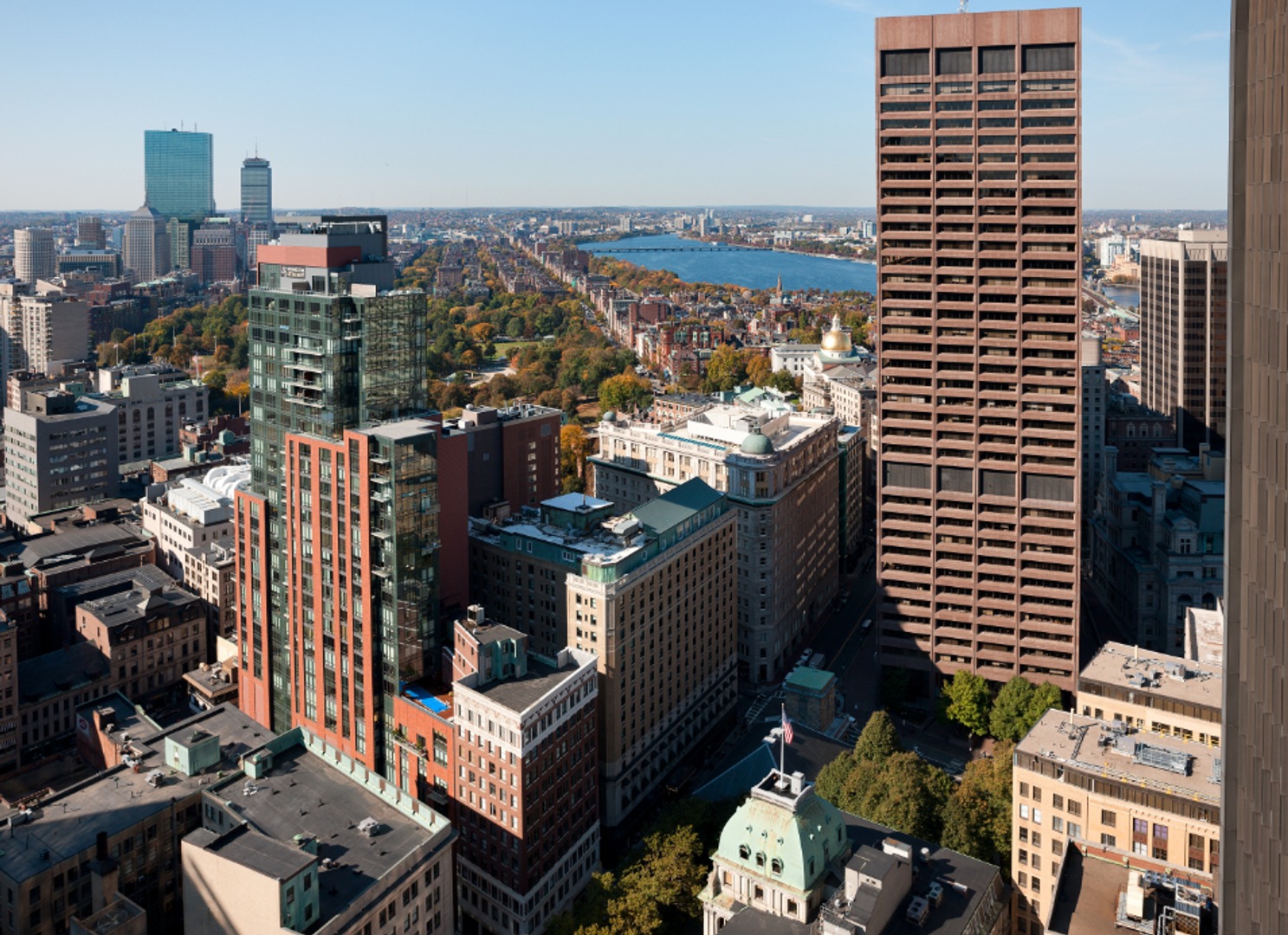 Daytime view of Charles River.