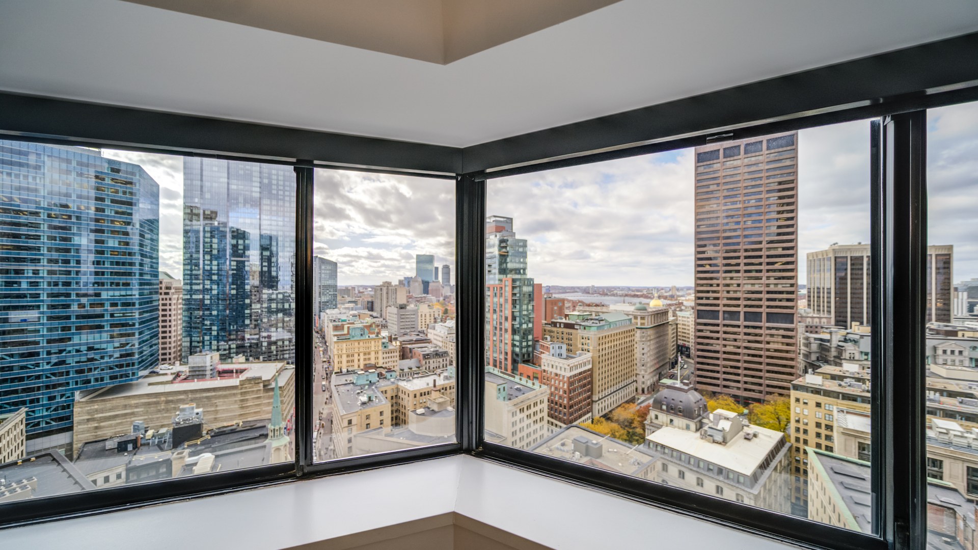 City view from apartment