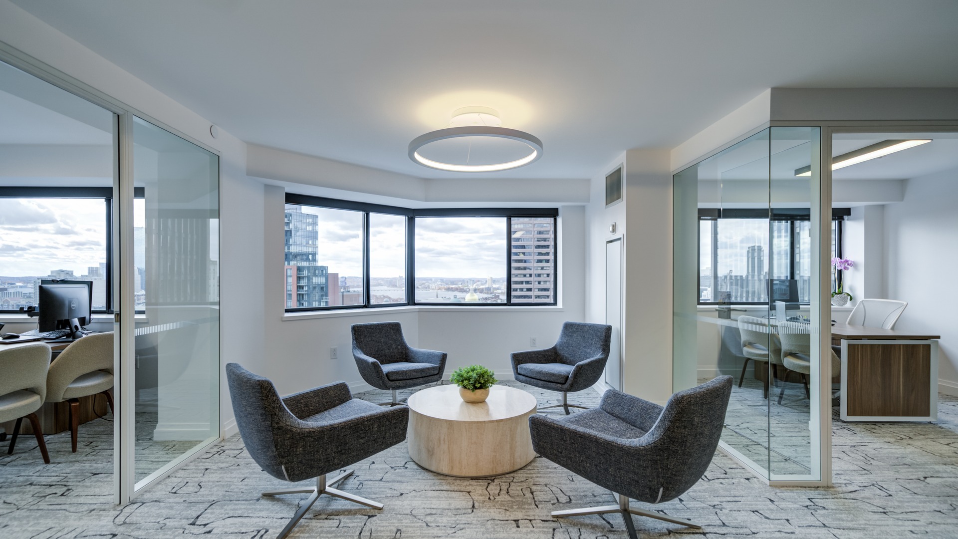 Leasing office seating